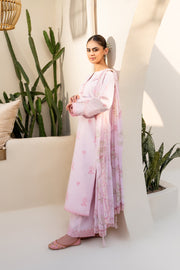 3 Piece - Embroidered Lawn Suit - Afshan