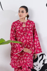 2 Piece - Printed Lawn Suit - GLV2-01