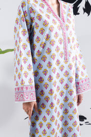 2 Piece - Printed Lawn Suit - GLV2-07