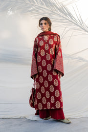 3 Piece - Embroidered Lawn Suit - MKV1-3