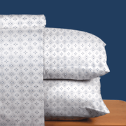 Diamond Print Bed Sheet Set